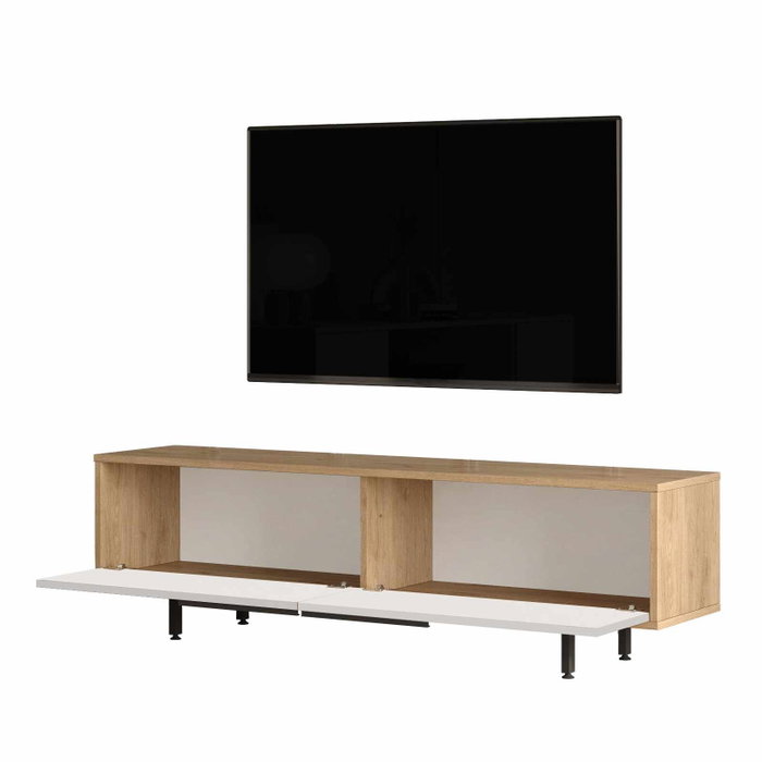 Hanah Home Soporte para TV Boh1-Sw Natural y Blanco Hanah Home Soporte para TV Boh1-Sw Natural y Blanco